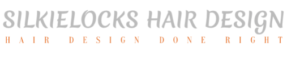 Silkielocks Hair Design logo with the tagline Hair Design Done Right